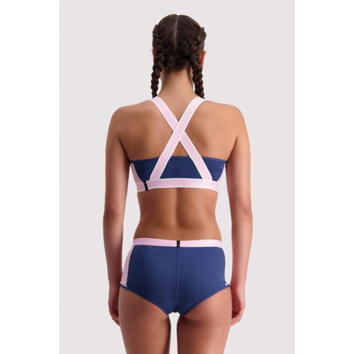 Bustiera MONS ROYALE W STELLA X-BACK BRA DARK DEN/POW [4]
