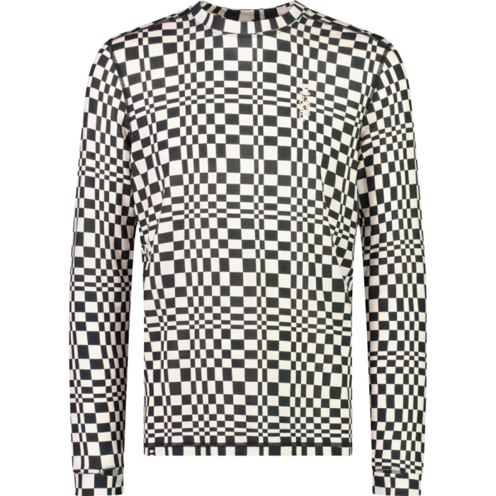 FIRST LAYER MERINO 200 CASCADE BLACK AND WHITE [1]