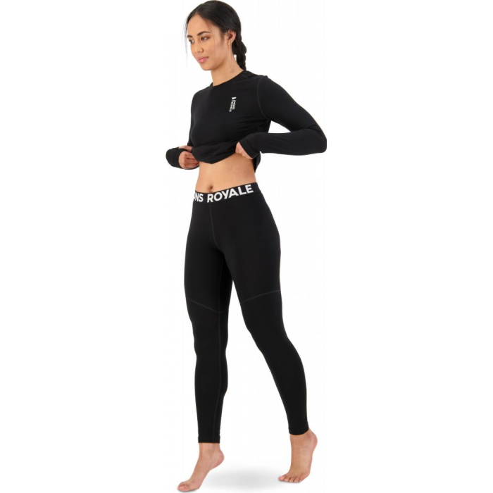 First layer merino Mons Royale Cascade Merino Flex 200 Legging Black [3]