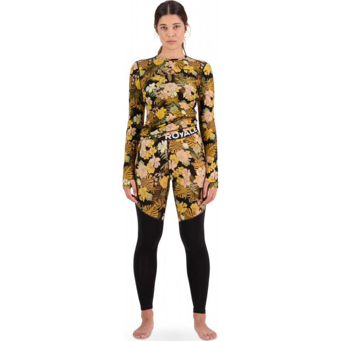 First layer merino Mons Royale Cascade Merino Flex 200 Legging Floral Camo [2]