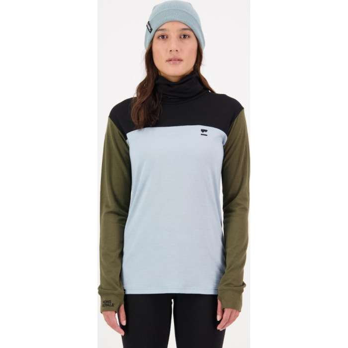 FIRST LAYER MERINO TECH MONS ROYALE YOTEI BF GREEN [3]