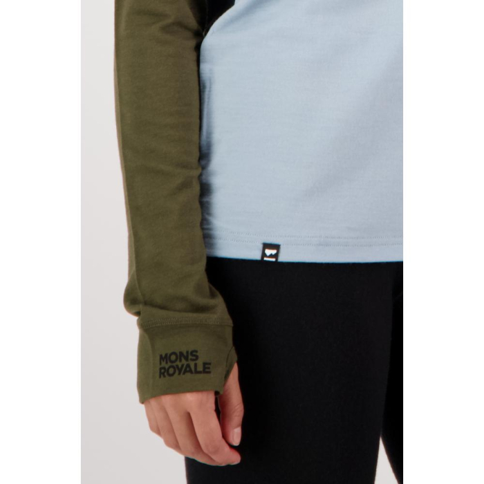 FIRST LAYER MERINO TECH MONS ROYALE YOTEI BF GREEN [4]