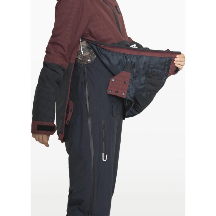 Geaca Armada Rosalie 2L Insulated Anorak Burgundy/Black [9]