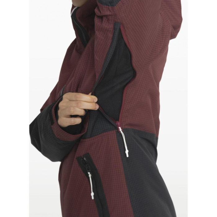 Geaca Armada Rosalie 2L Insulated Anorak Burgundy/Black [8]