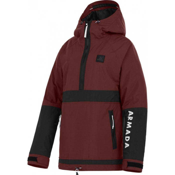 Geaca Armada Rosalie 2L Insulated Anorak Burgundy/Black [2]