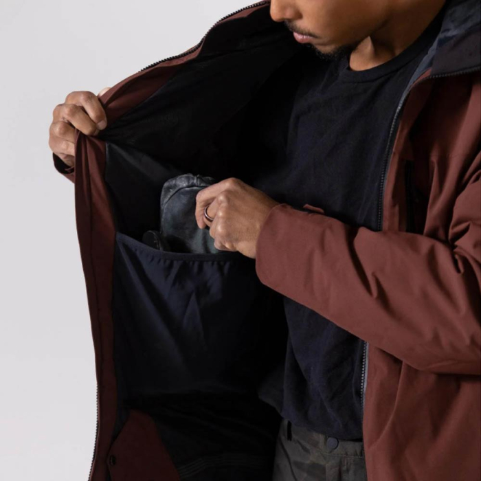 Geaca JONES MOUNTAIN SURF PARKA VULCAN Red [8]