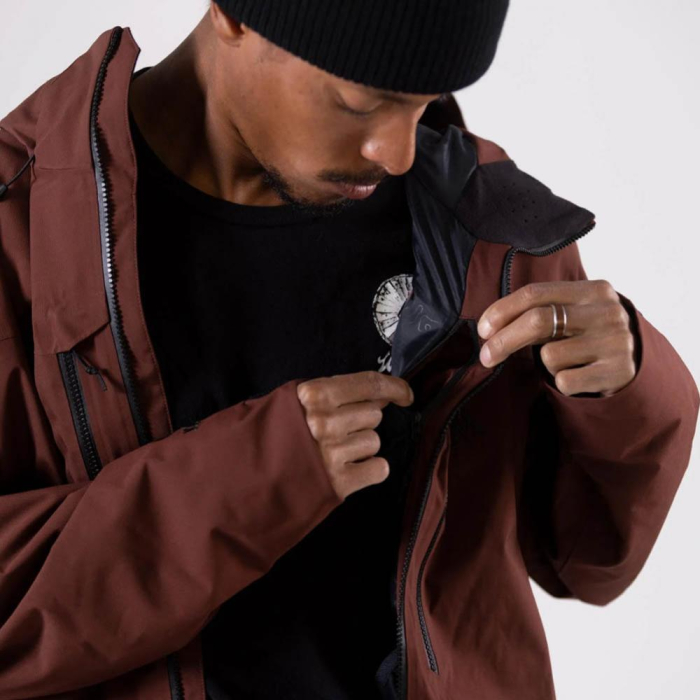 Geaca JONES MOUNTAIN SURF PARKA VULCAN Red [7]