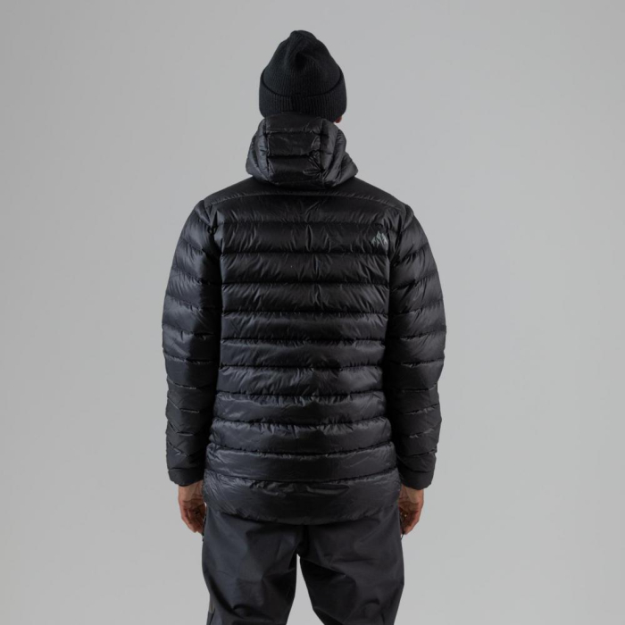 Geaca Jones REUP DOWN PUFFY HOODY BLACK [7]