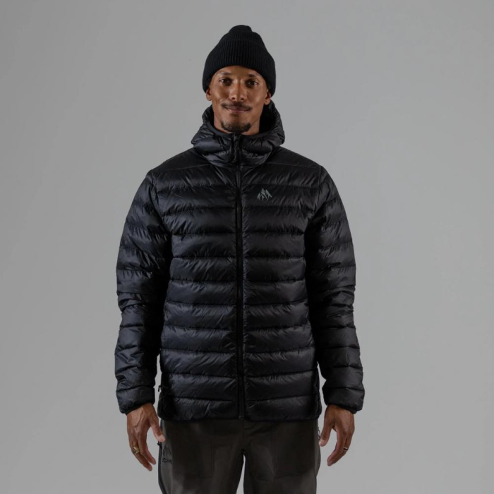 Geaca Jones REUP DOWN PUFFY HOODY BLACK [2]