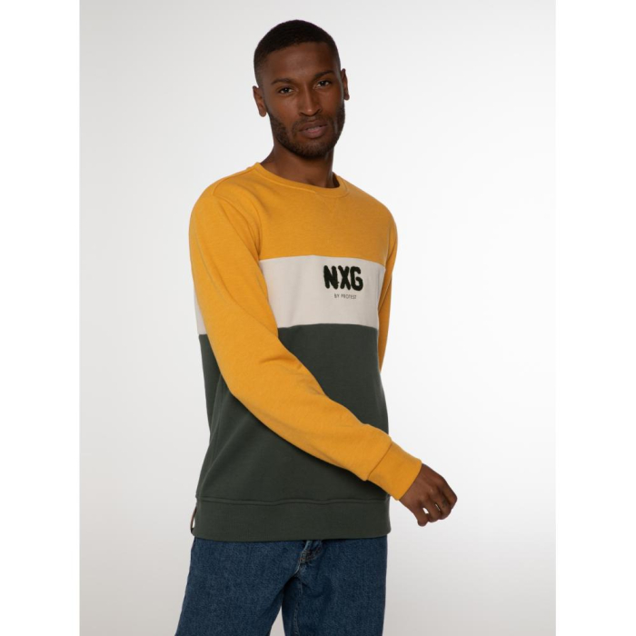 Hanorac Protest NXG OREGONY sweatshirt Dark Yellow [3]