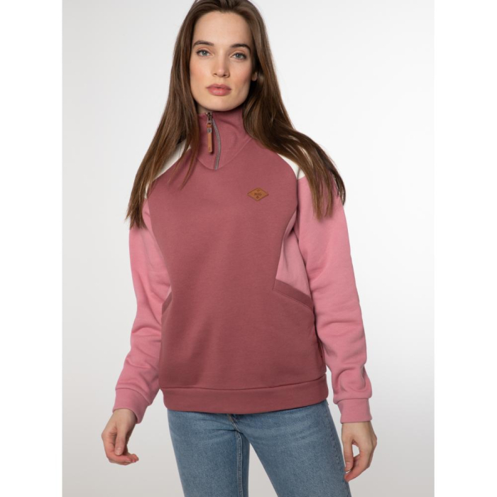 Hanorac Protest NXG WIZZL 1/4 zip top Petal Pink [3]