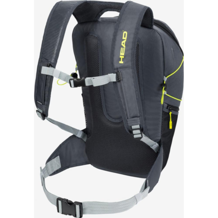 Rucsac Head Women Backpack Grey Neon Yellow [2]