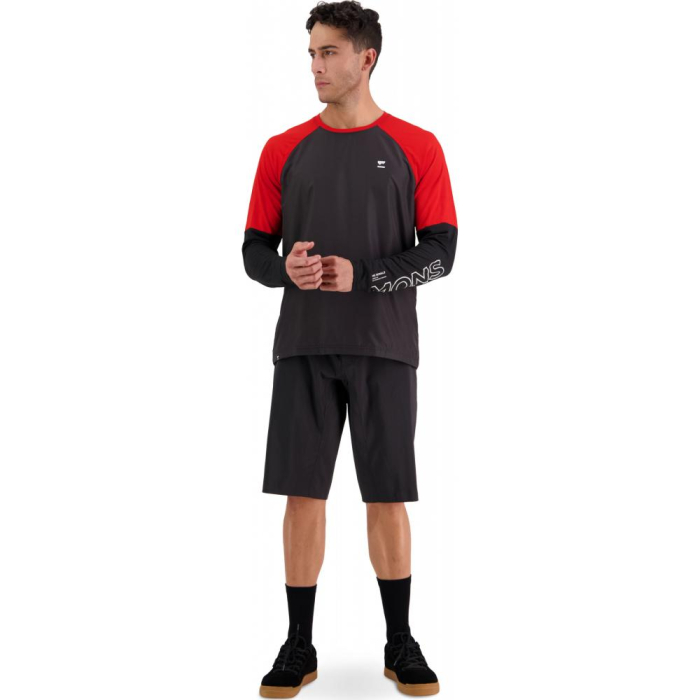 JERSEY MERINO BIKE MONS ROYALE REDWOOD [3]