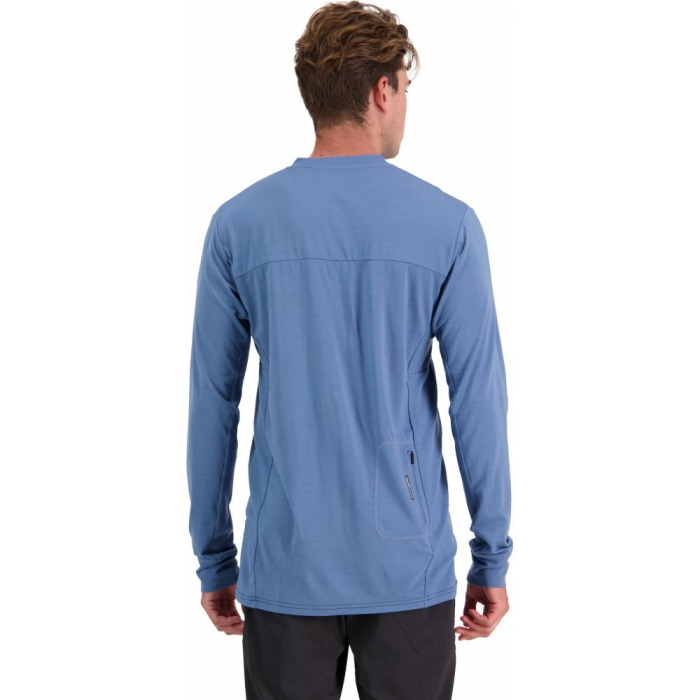 JERSEY MERINO MTB ENDURO HIKING MONS ROYALE BLUE [3]