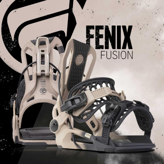 Legaturi Snowboard Flow Fenix Black Sand [4]