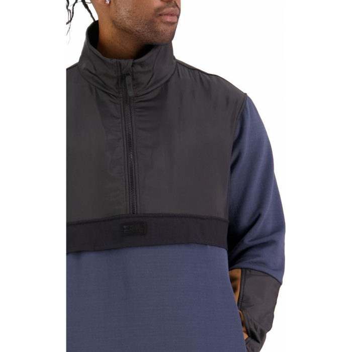 Mid Layer merino Mons Royale Decade Pullover Midnight / Black [3]