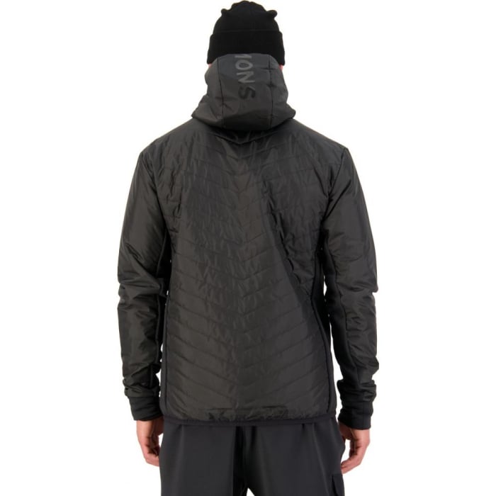 MidLayer merino Mons Royale M Arete Wool Insulation Hood Black [4]