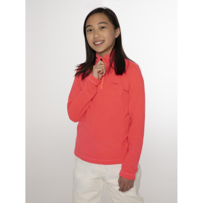 Midlayer Protest MUTEY JR 1 4 zip top Hibis Kiss [3]