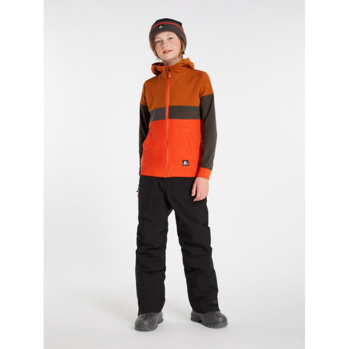 Midlayer Protest PRTBOB JR full zip hoody Orange Fire [3]