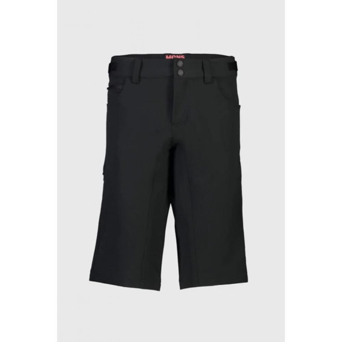 MONS ROYALE SHORT MOMENTUM 2.0 BIKE SHORTS-BLACK [2]
