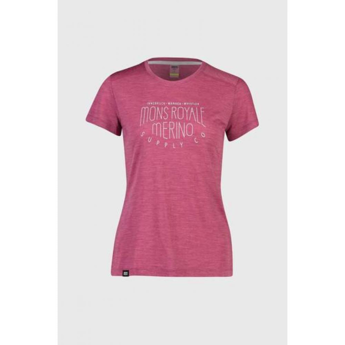 MONS ROYALE TRICOU VAPOUR TEE-ROSEWOOD [3]