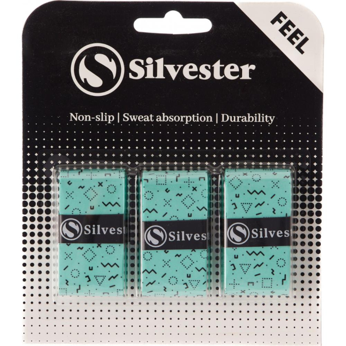 Overgrip Silvester Feel 3 Buc Minty Cool [1]