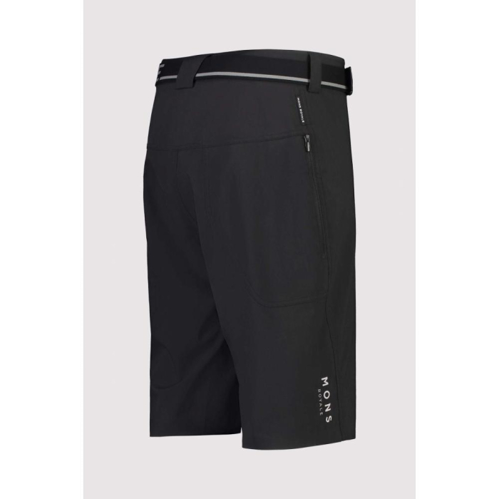 Pantaloni ciclism merino MONS ROYALE M VIRAGE BIKE BLACK [5]