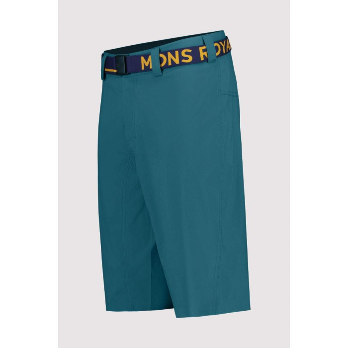 Pantaloni ciclism merino MONS ROYALE M VIRAGE BIKE DEEP TEAL [5]