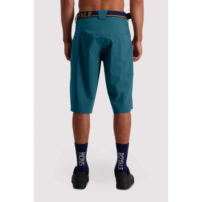 Pantaloni ciclism merino MONS ROYALE M VIRAGE BIKE DEEP TEAL [2]