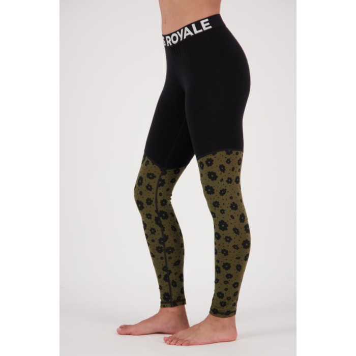PANTALONI CORP MERINO 200 MONS ROYALE CASCADE FLOWERS [4]