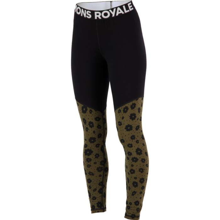 PANTALONI CORP MERINO 200 MONS ROYALE CASCADE FLOWERS [1]