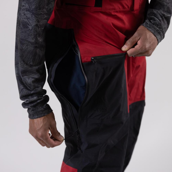 Pantaloni Jones SHRALPINIST Gore-Tex Pro SAFETY RED [6]