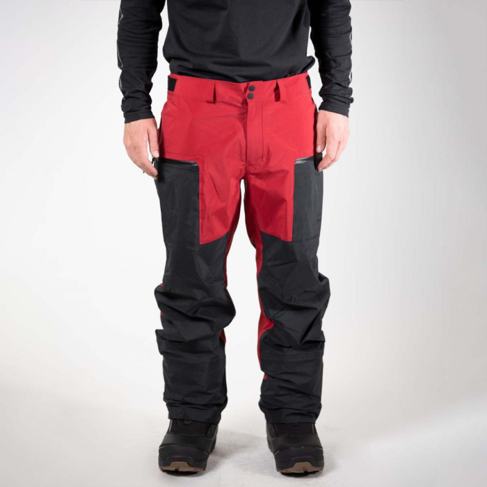 Pantaloni JONES SHRALPINIST SAFETY RED [3]