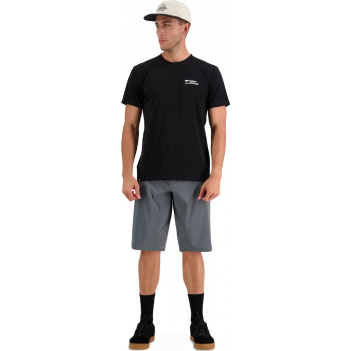 PANTALONI SCURTI MERINO MTB OUTDOOR VIRAGE DARK [3]