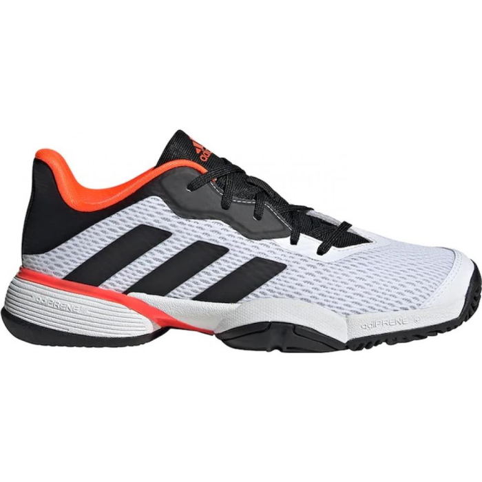 PANTOFI ADIDAS BARRICADE WHITE BLACK [10]