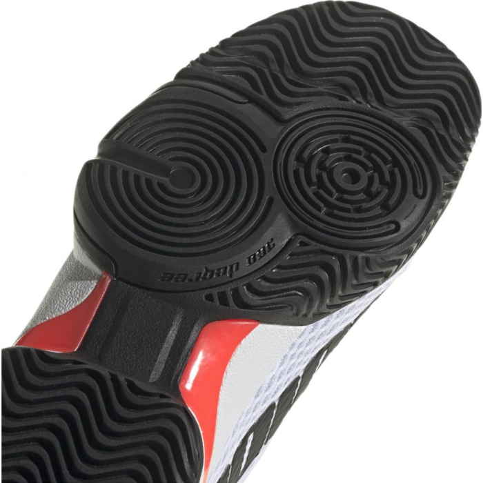 PANTOFI ADIDAS BARRICADE WHITE BLACK [9]