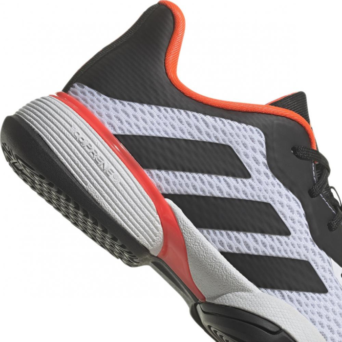 PANTOFI ADIDAS BARRICADE WHITE BLACK [8]