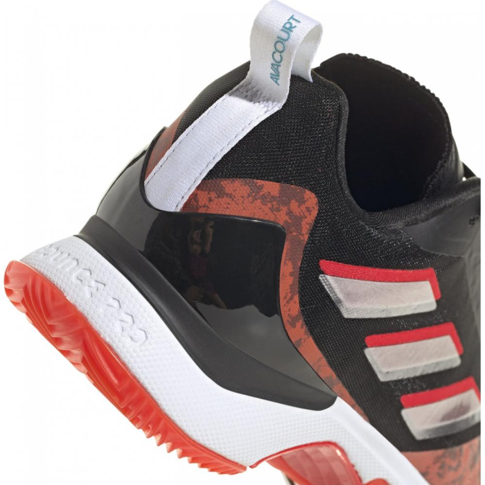 PANTOFI ADIDAS W AVACOURT CLAY BLACK RED [6]