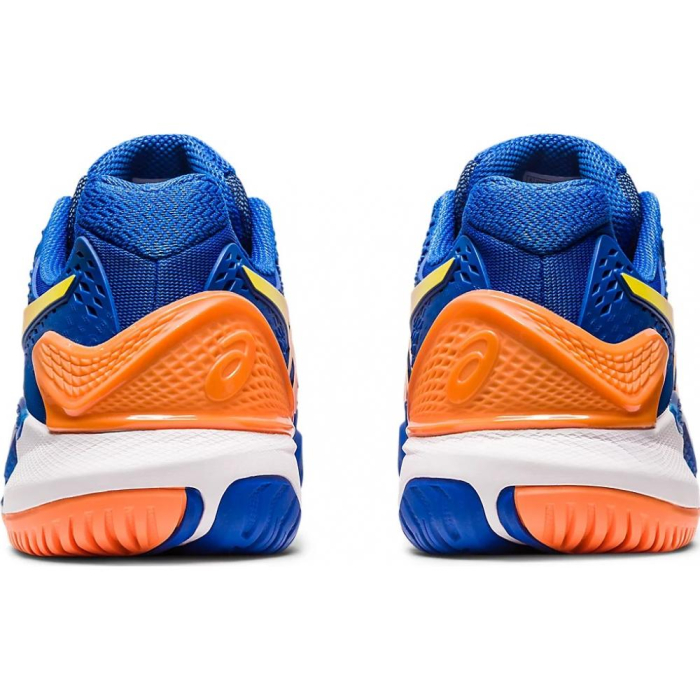 PANTOFI ASICS GEL-RESOLUTION 9 TUNA BLUE/SUN PEACH [5]