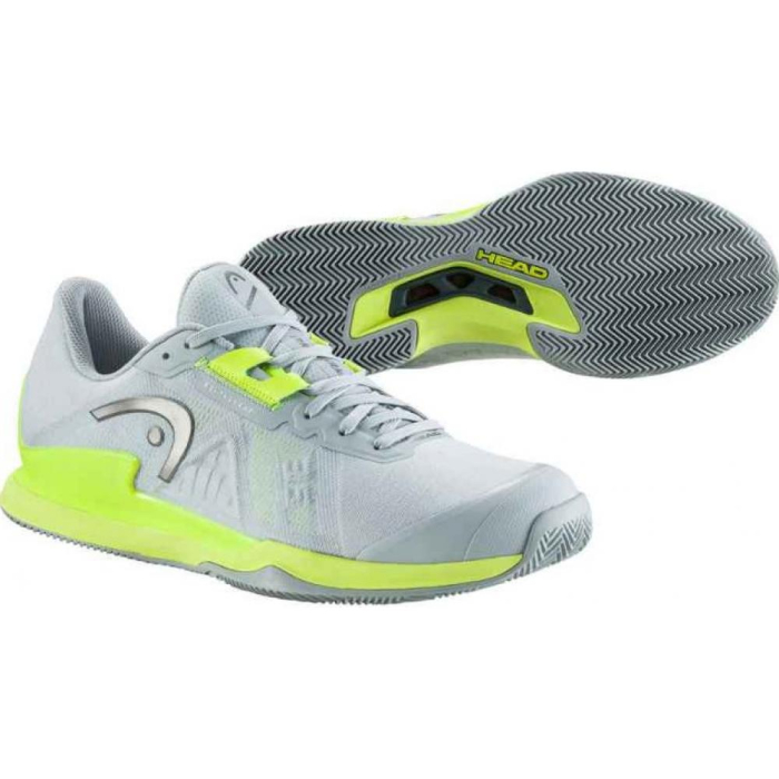 PANTOFI HEAD SPRINT PRO 3.5 CLAY GREY/YELLOW [5]