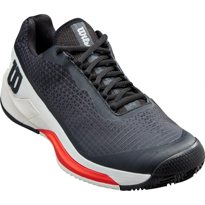 PANTOFI WILSON RUSH PRO 4.0 CLAY M BLACK WHITE RED [2]