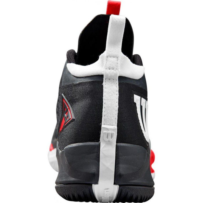 PANTOFI WILSON RUSH PRO TOUR ALL COURT BLACK RED [4]