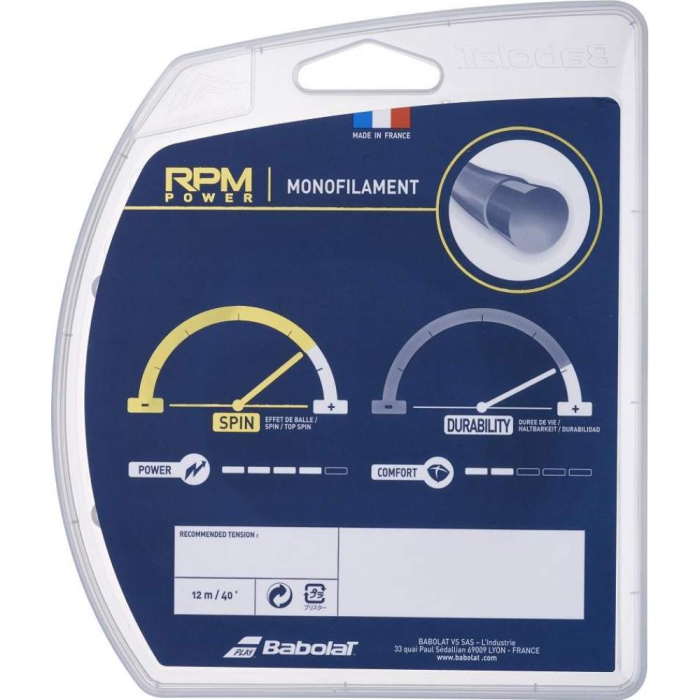 Racordaj Babolat RPM Power Maro 12m [2]