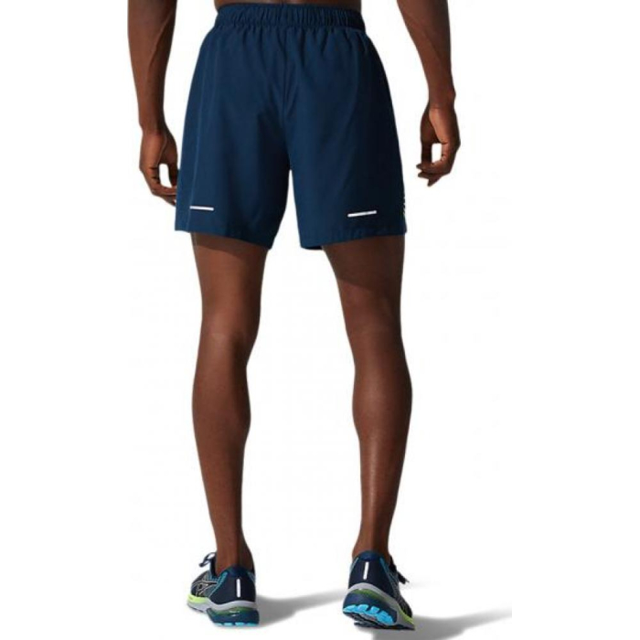 SHORT ALERGARE ASICS ICON 7IN BLUE/SOUR YUZU [2]