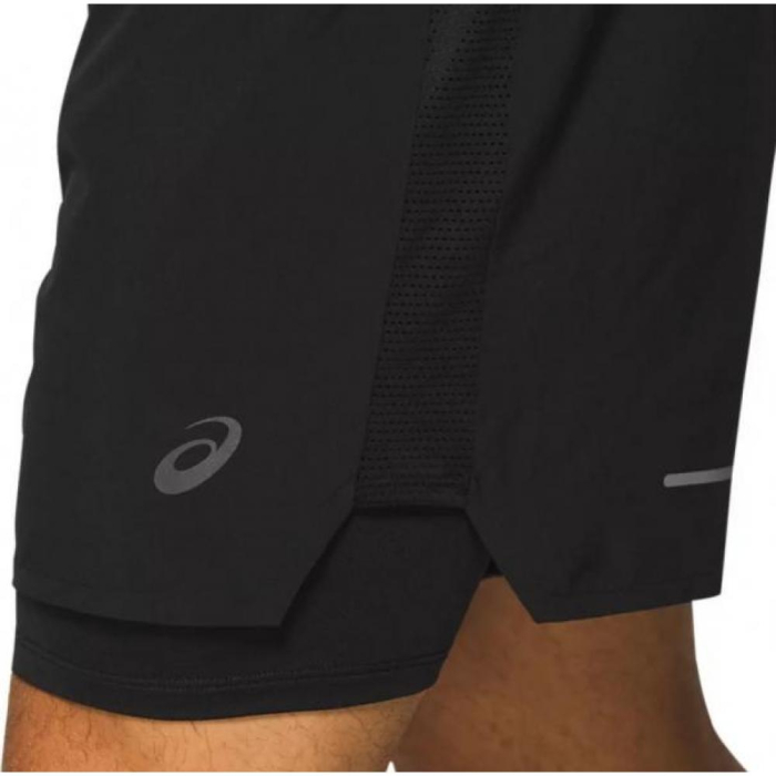 SHORT ALERGARE ASICS ROAD 2-N-1 7IN PRF BLACK [3]