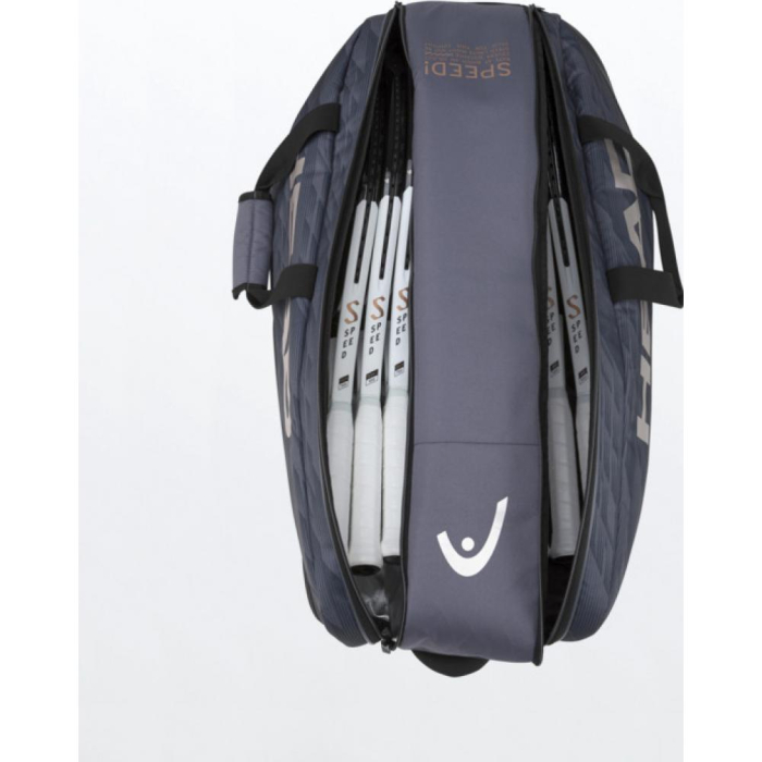 TERMOBAG HEAD DJOKOVIC 9R ANTHRACITE-BLACK [3]