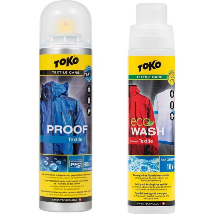 Pachet TOKO Eco Textile Wash + Eco Textile Proof – High Performance [2]