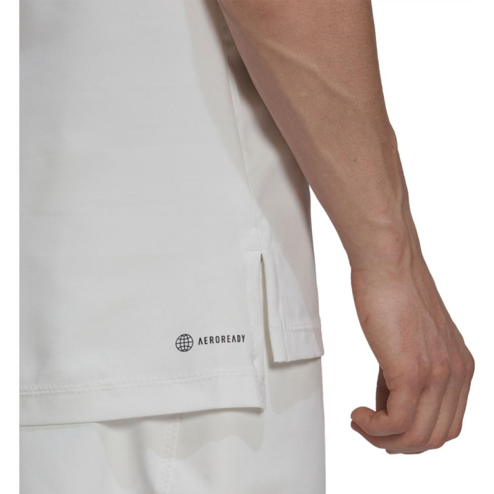 TRICOU ADIDAS LONDON WOVEN WHITE YELLOW [4]
