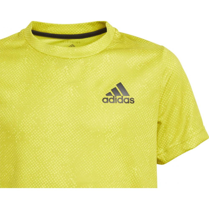 Tricou Adidas OZ TEE YELLOW/WHITE [4]