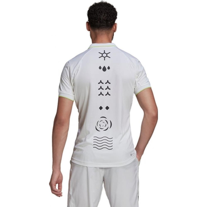 Tricou Adidas Polo Paris Freelift Men White [2]